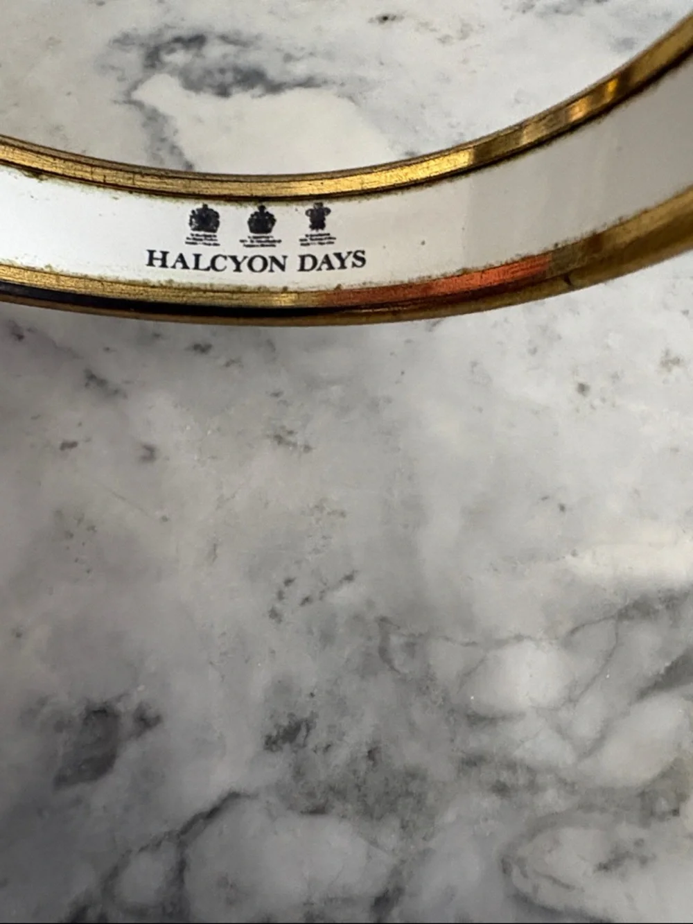Halcyon Days rope polished everyday